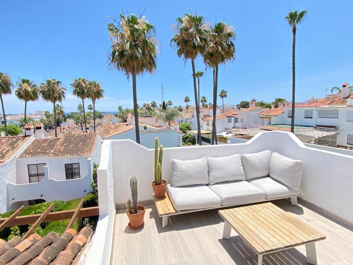 Willa Townhouse W/Sea View & Garden Estepona Zewnętrze zdjęcie